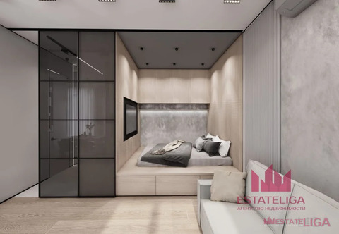 1-комнатная квартира, 38 кв.м., в ЖК "Время"