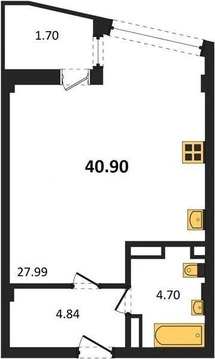 Продажа квартиры в новостройке, Севастополь, ул. Летчиков