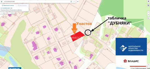 Продажа участка, Дубняки, Рязанский район