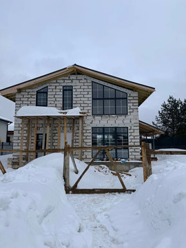 Коттедж 167.2 м2 на участке 580 сот.