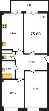 Продажа квартиры в новостройке, Севастополь, ул. Токарева