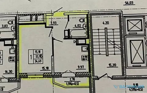 Прямая продажа 1 к кв в ЖК Территория, полная стоимость в ДКП.