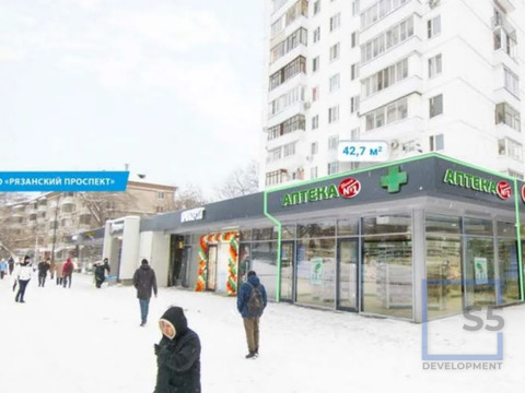 Продажа торгового помещения, м. Рязанский проспект, 1-я ...