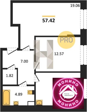 Продажа квартиры в новостройке, Пушкино, Воскресенский район, Новая ...