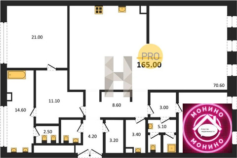 Продажа квартиры в новостройке, м. Площадь Революции, Богоявленский ...