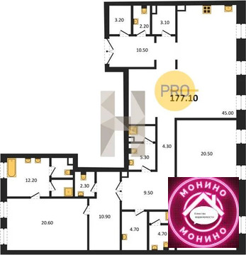 Продажа квартиры в новостройке, м. Площадь Революции, Богоявленский ...