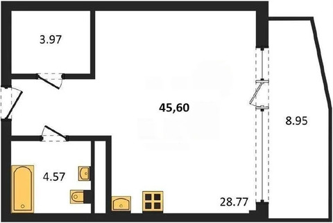 Продажа квартиры в новостройке, Севастополь, ул. Летчиков
