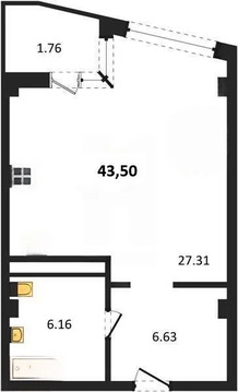 Продажа квартиры в новостройке, Севастополь, ул. Летчиков