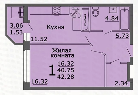 Квартиры воронеж циан карта