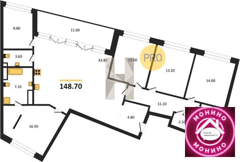 Продажа квартиры в новостройке, м. Терехово, ул. Нижние Мневники