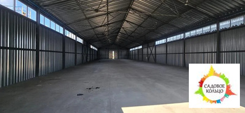 Сдается неотапливаемый ангар, площадью 1100 кв