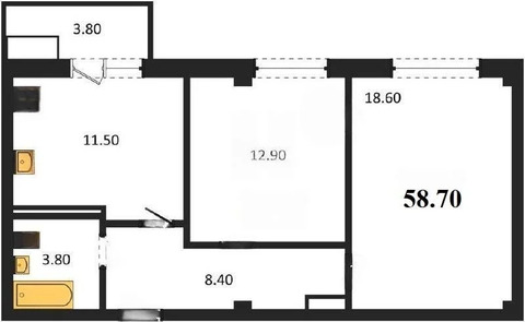 Продажа квартиры в новостройке, Севастополь, ул. Токарева