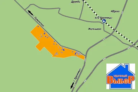 Участок промназначения и склады