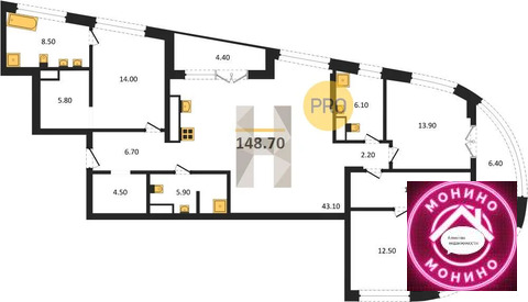 Продажа квартиры в новостройке, м. Терехово, ул. Нижние Мневники