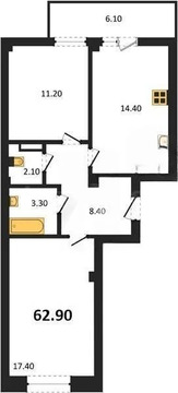 Продажа квартиры в новостройке, Севастополь, ул. Токарева