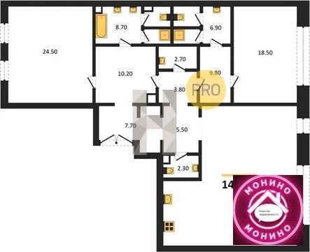 Продажа квартиры в новостройке, м. Площадь Революции, Богоявленский ...