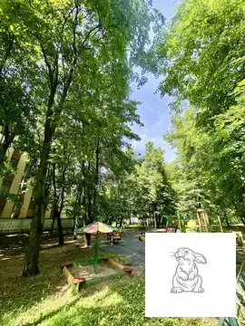 Квартира с большой террасой!
