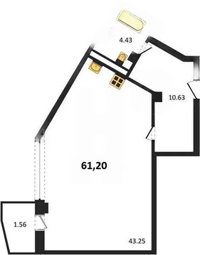 Продажа квартиры в новостройке, Севастополь, ул. Летчиков