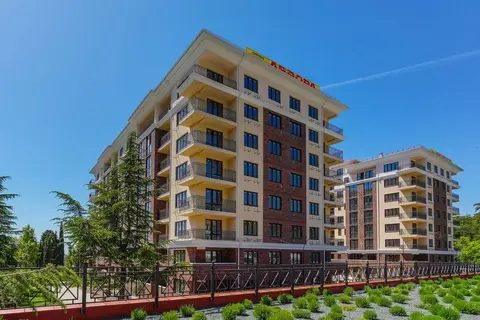 Продажа однокомнатных апартаментов 43.0м ул. Авроры, 77, Крым респ., ...