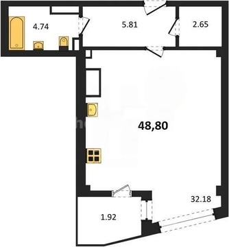 Продажа квартиры в новостройке, Севастополь, ул. Летчиков