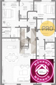 Продажа квартиры в новостройке, м. Лубянка, Большой Черкасский пер.