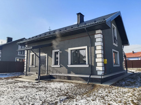 Коттедж 156,6 м2 с террасой на участке 6 сот.