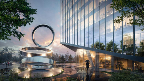 Офисный центр с участком 26ГА