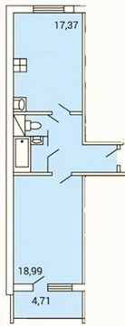Продается квартира, 51.81 м