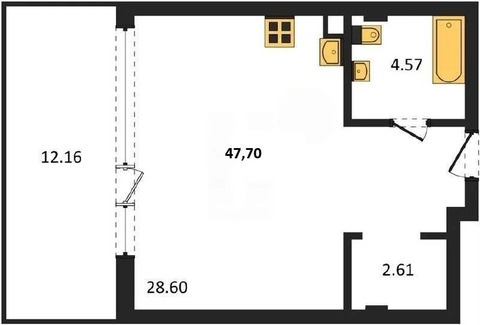 Продажа квартиры в новостройке, Севастополь, ул. Летчиков