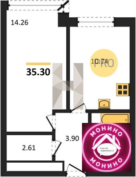 Продажа квартиры в новостройке, м. Рассказовка, Анны Ахматовой ул.