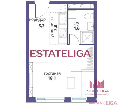Продажа квартиры, улица Крузенштерна
