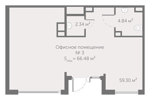 Продается ПСН 65.6 м2