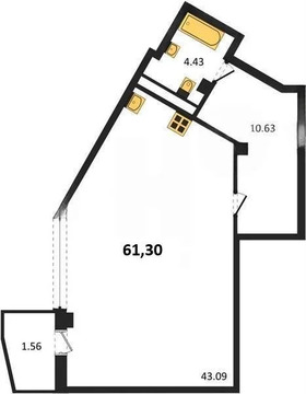 Продажа квартиры в новостройке, Севастополь, ул. Летчиков