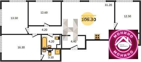 Продажа квартиры в новостройке, м. Борисово, ул. Борисовские Пруды Продажа квартиры в новостройке, м. Борисово, ул. Борисовские Пруды