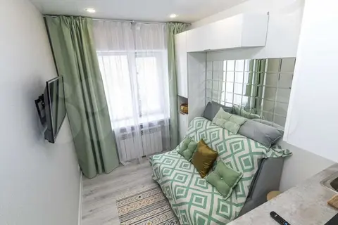 Квартира-студия, 12,5 м, 1 кровать