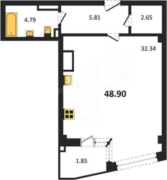 Продажа квартиры в новостройке, Севастополь, ул. Летчиков