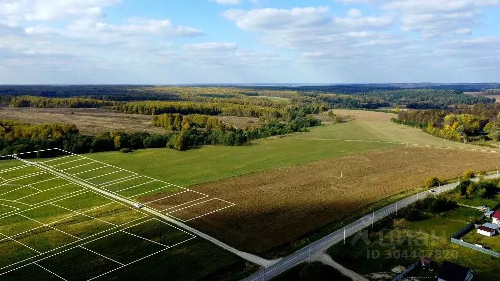 Участок в Тульская область, Заокский район, Страховское с/пос, д. ... - Фото 2