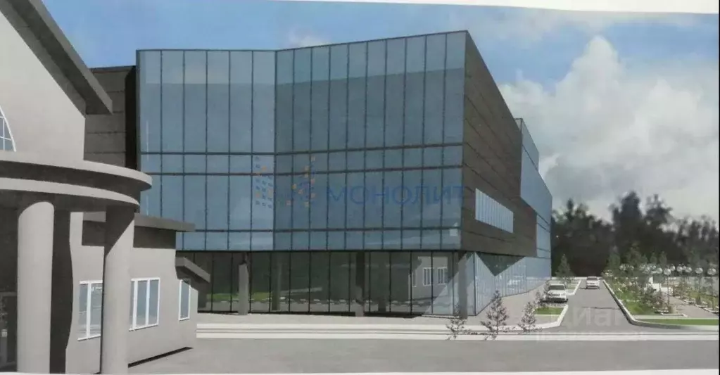 Торговая площадь в Нижегородская область, Бор ул. Крупской (200 м) - Фото 1