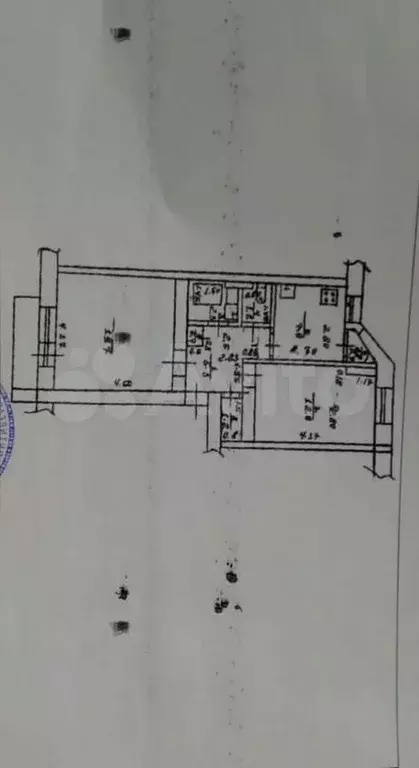 2-к. квартира, 50,5 м, 3/4 эт. - Фото 0