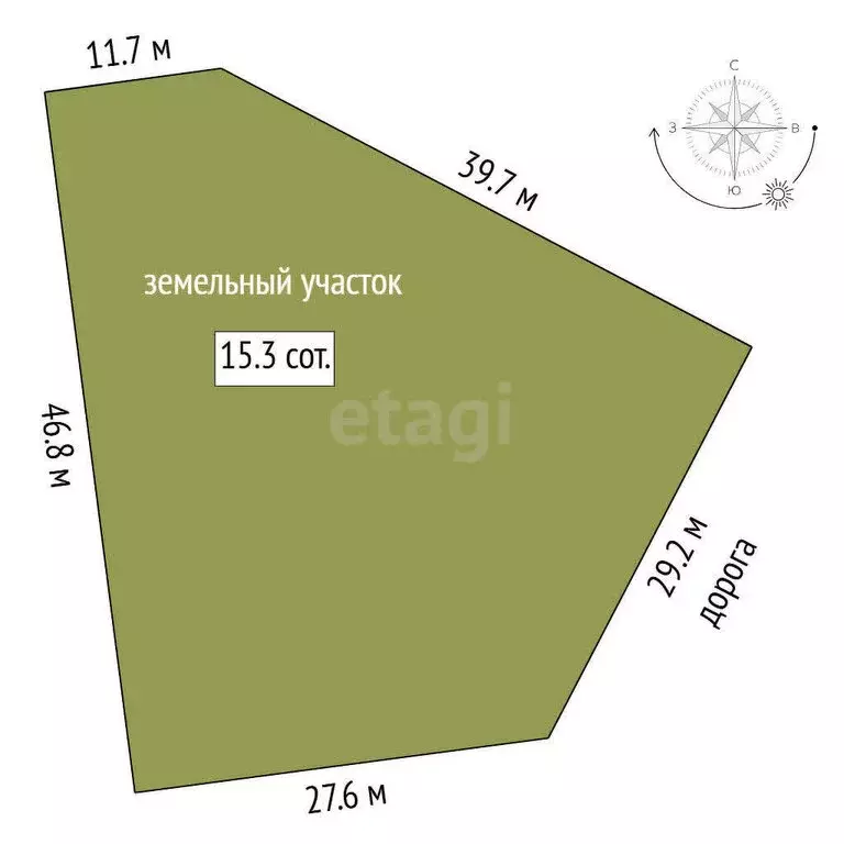 Участок в Нижнетавдинский район, село Тандашково (15.27 м) - Фото 0