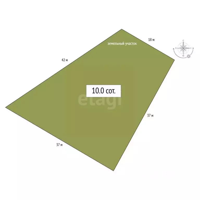 Участок в Алтай, с. Онгудай ул. Имени Н.П. Юрченко, 1 (10.0 сот.) - Фото 2