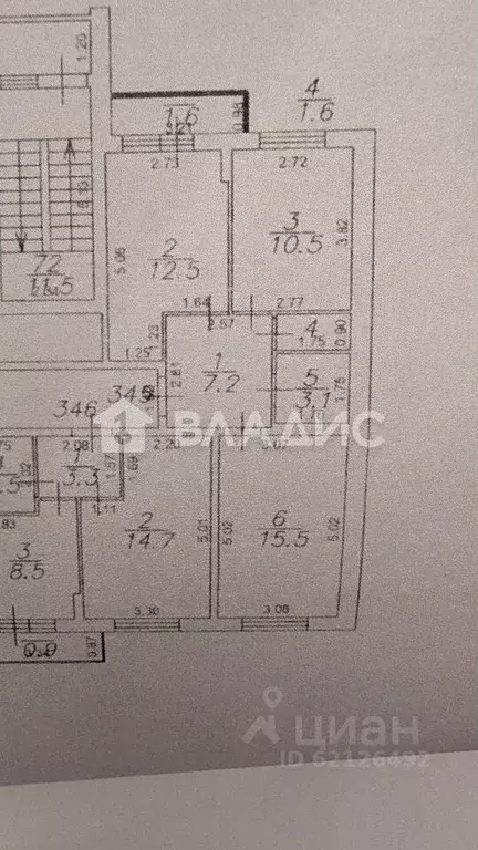 2-к кв. Ленинградская область, Мурино Всеволожский район, аллея ... - Фото 2
