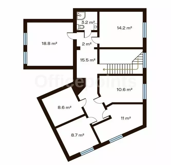 Офис (214 м) - Фото 1