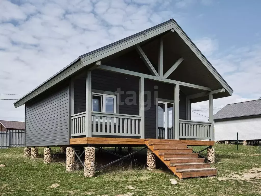 Дом в Калужская область, Боровский муниципальный округ, Совьяки с/пос, ... - Фото 1