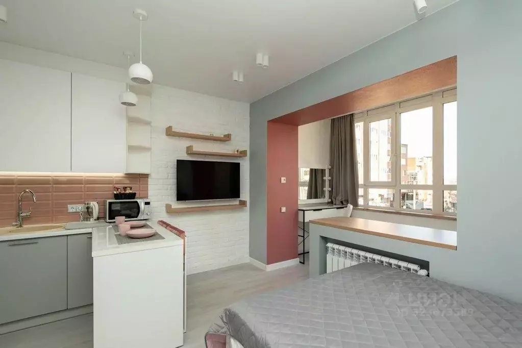 Студия Иркутская область, Иркутск Сибирская ул., 26 (28.0 м) - Фото 2