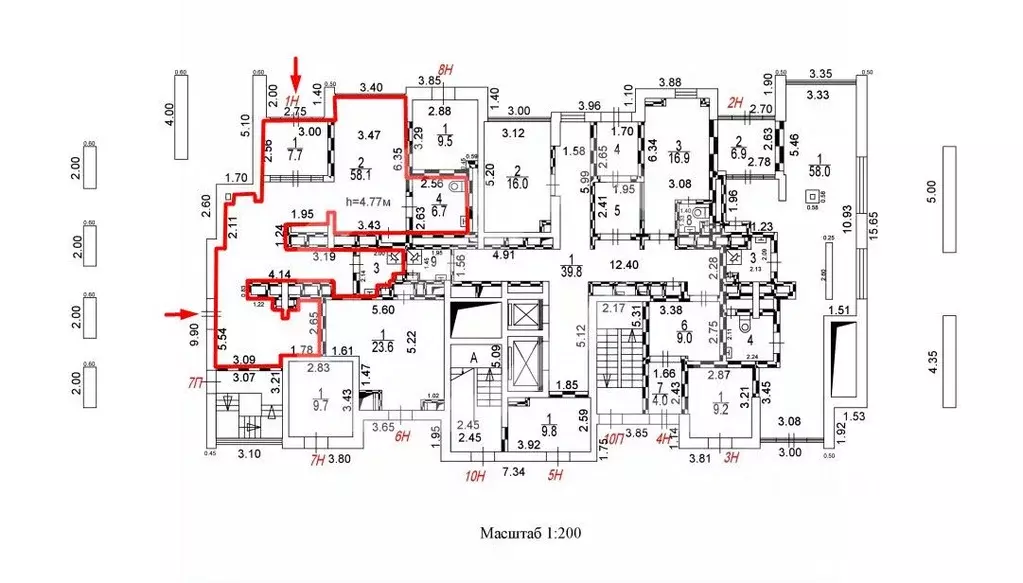 Помещение свободного назначения в Москва Светлогорский проезд, 7А (77 ... - Фото 1