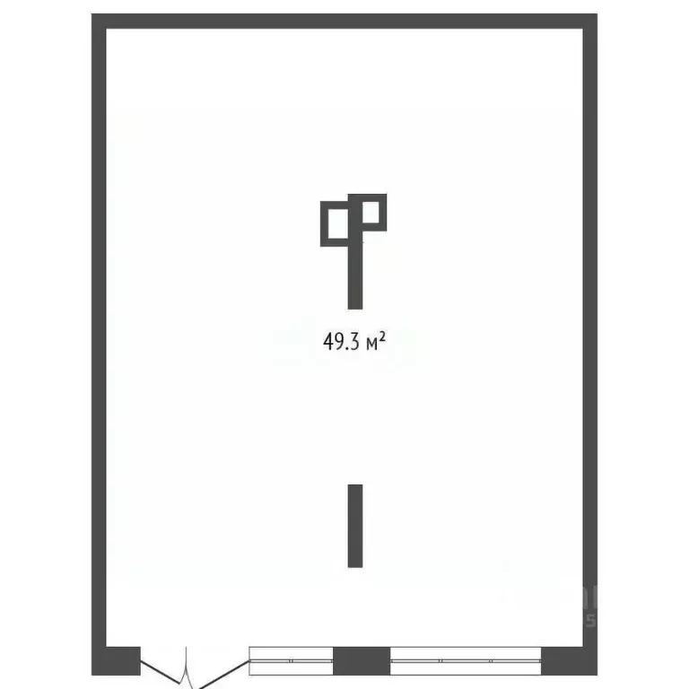 Торговая площадь в Москва Скандинавия жилой комплекс, 36.3.1 (49 м) - Фото 1