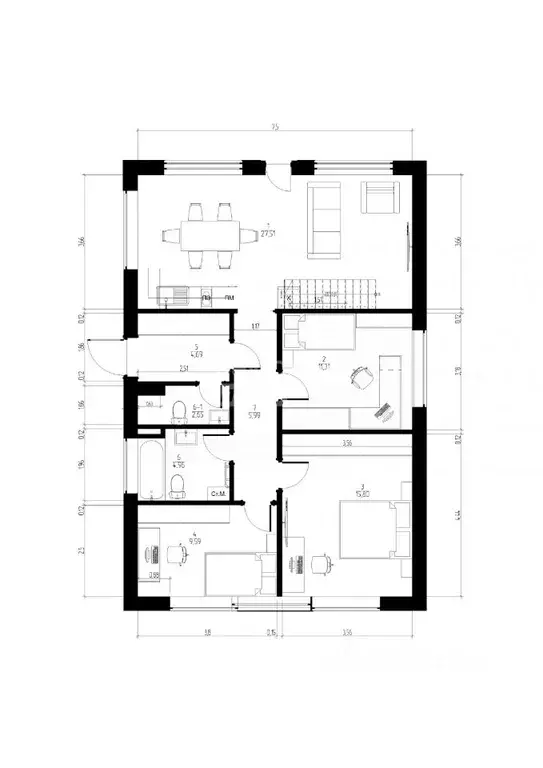 Дом в Московская область, Дмитровский муниципальный округ, пос. ... - Фото 2
