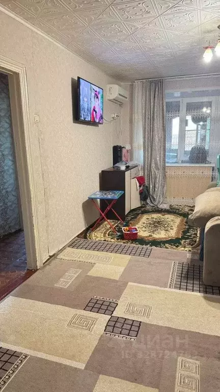 2-к кв. Астраханская область, пос. Володарский ул. Фрунзе, 18 (47.0 м) - Фото 1