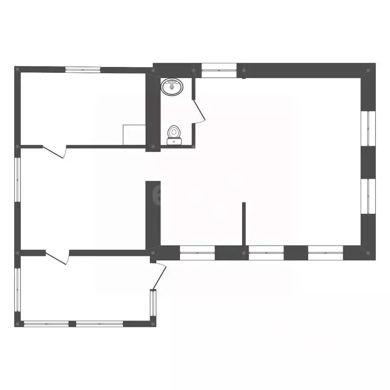 Дом в Амурская область, Белогорск Западная ул., 48 (63 м) - Фото 2